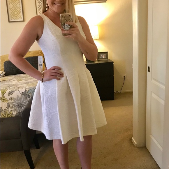 lauren ralph lauren fit and flare dress